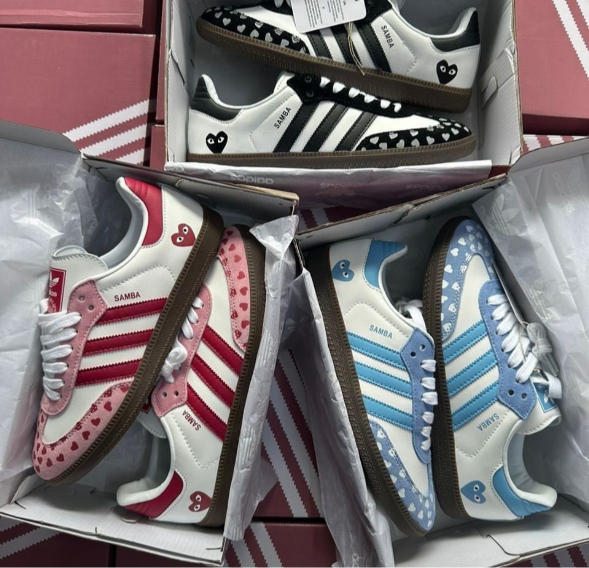 CDG x Adidas Samba OG