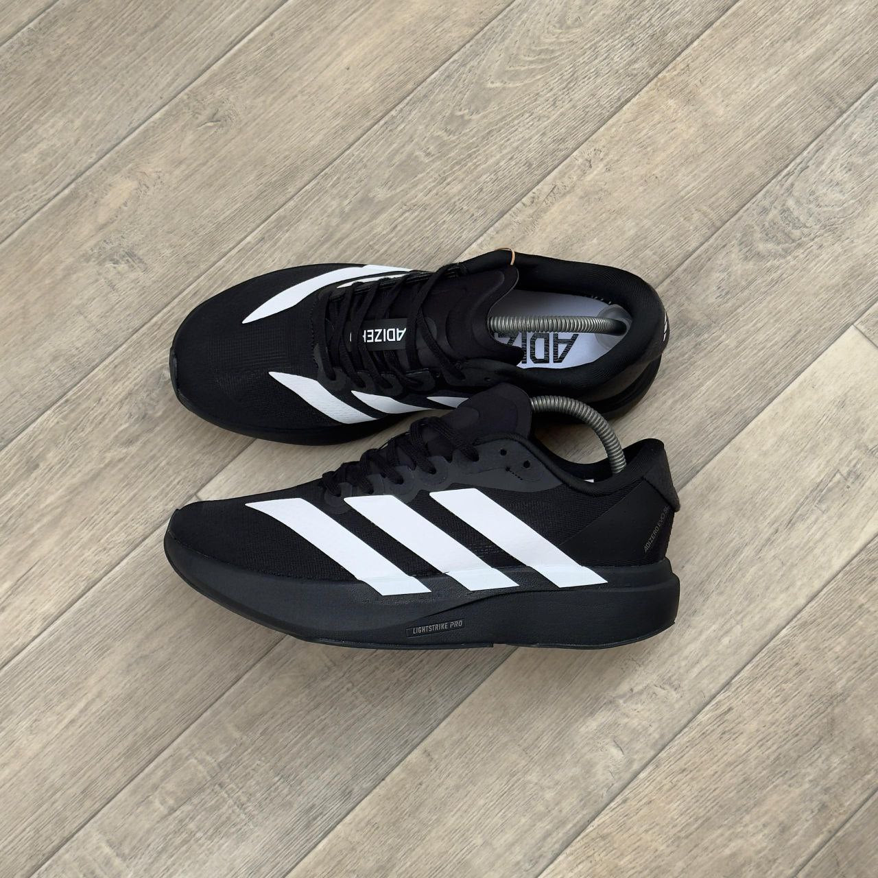 ADIDAS ADIZERO EVO SL RUNNING SHOE "BLACK"