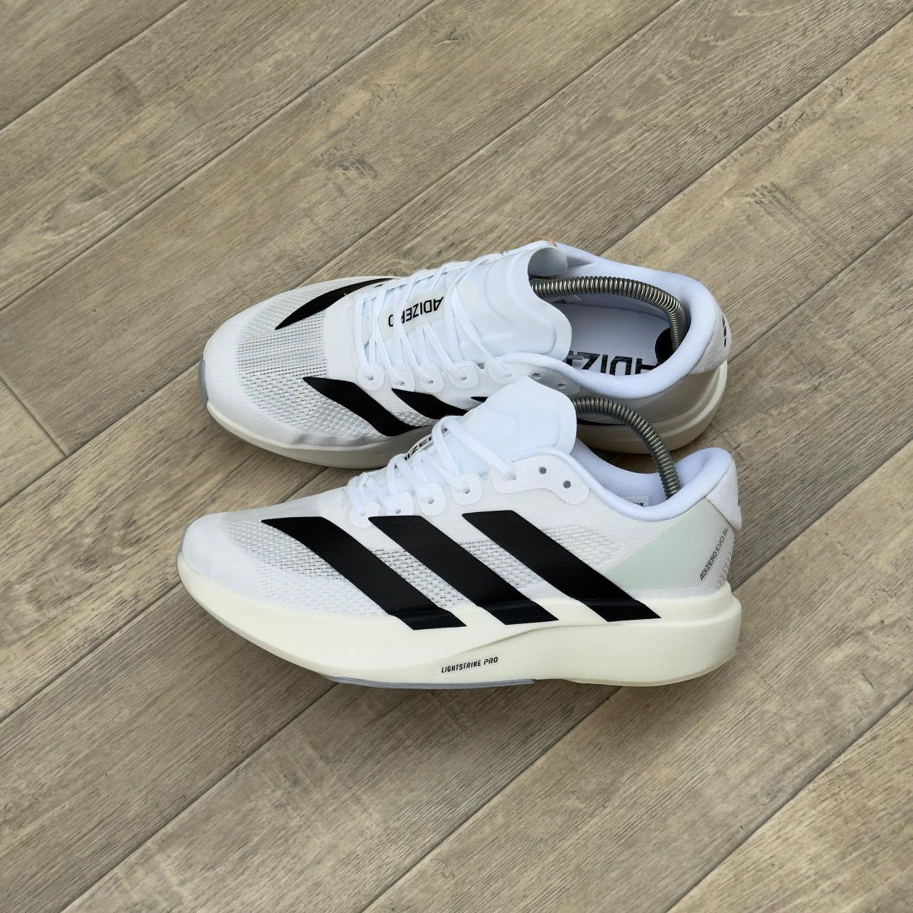 ADIDAS ADIZERO EVO SL RUNNING SHOE "CLOUD WHITE"