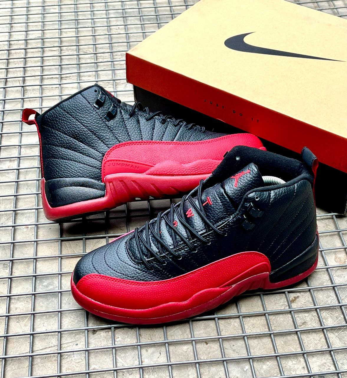 Air Jordan 12 Retro “Flu Game” Black Red
