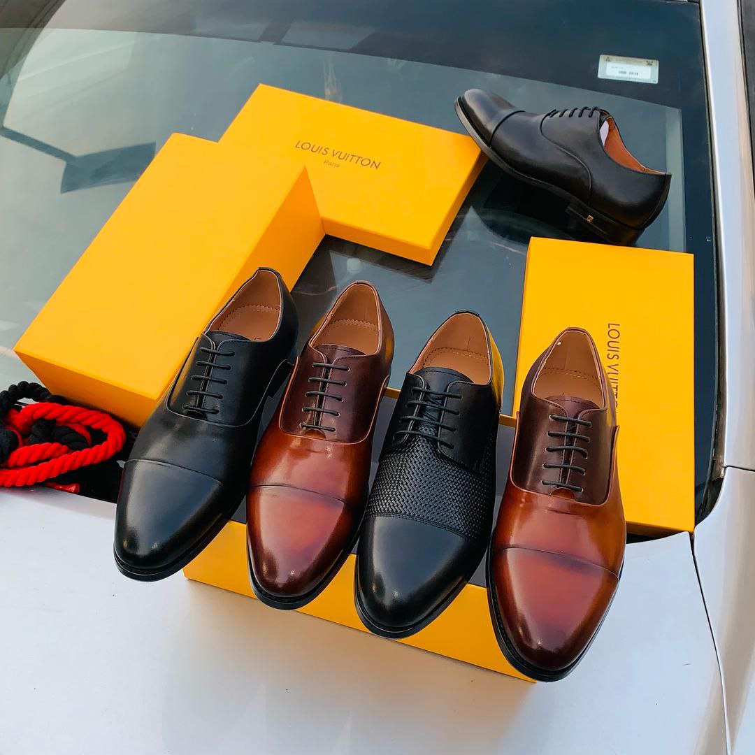 LOUIS VUITTION PARIS COUTURE LEATHER SHOE