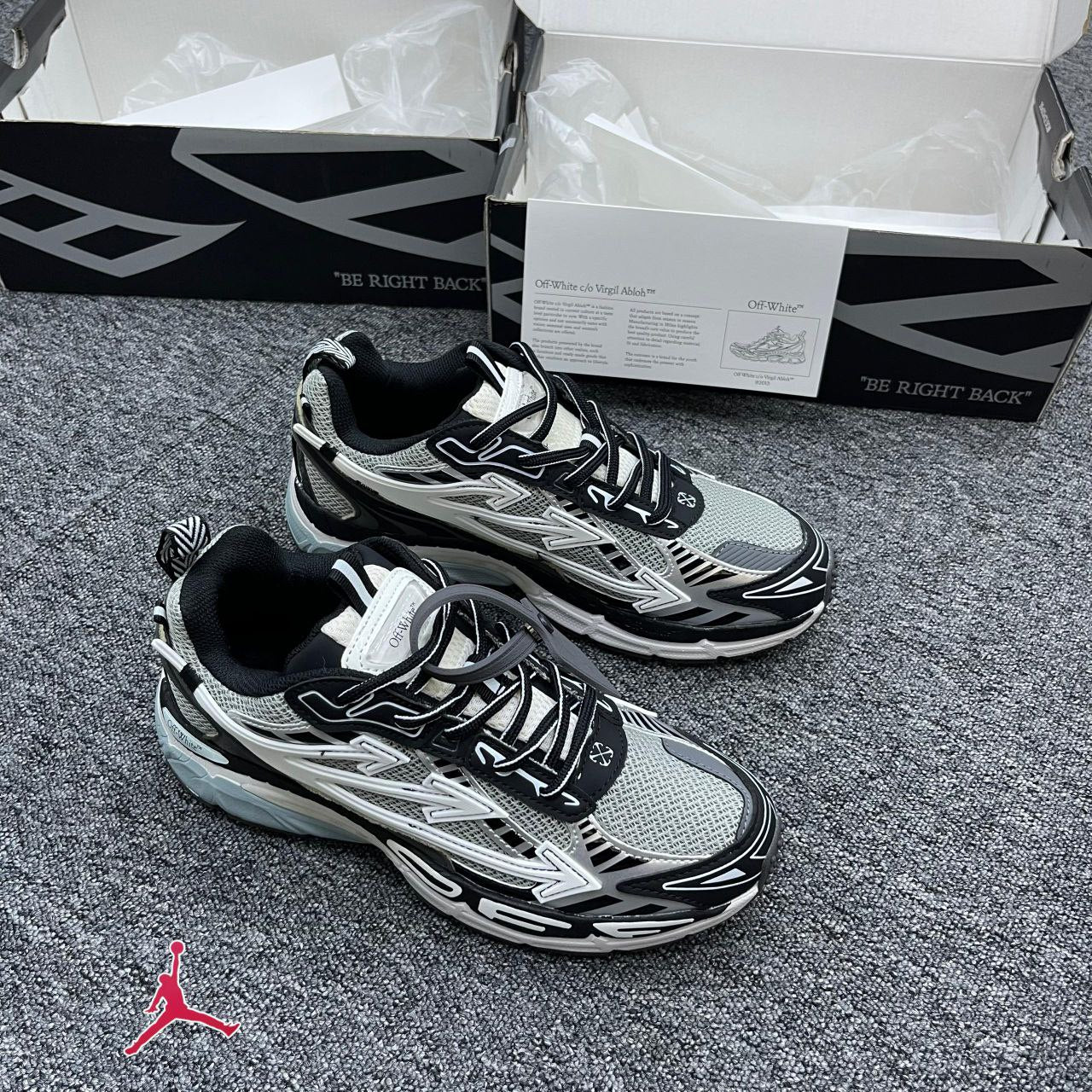 OFFWHITE “BE RIGHT BACK"