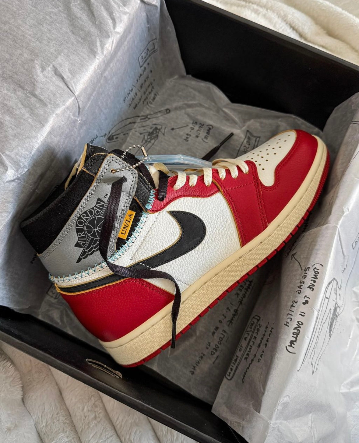 UNION LA X AIR JORDAN 1 HIGH OG "CHICAGO SHADOW"
